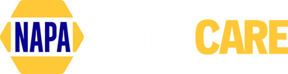 Logo officiel NAPA AutoCare, réseau de garages certifiés au Canada.